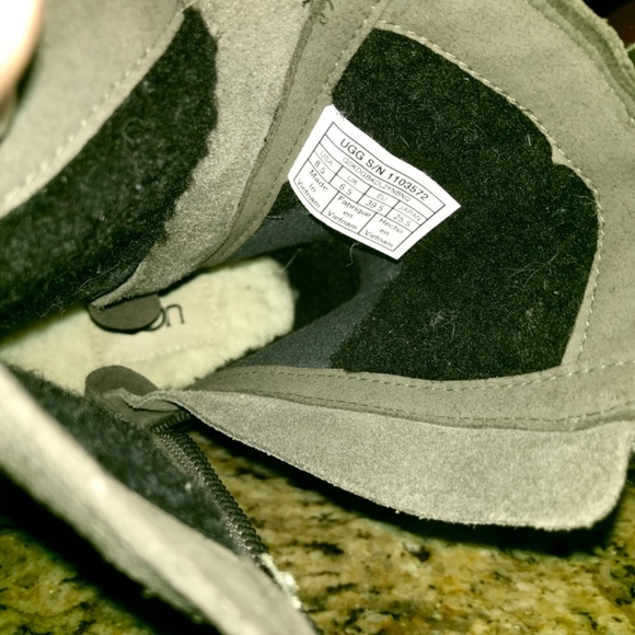 UGG “Wilde” leather waterproof Moto biker buckle boots - Picture 10 of 16